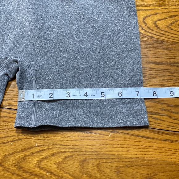 NWT Halara Bodysuit Size L Grey Adjustable Padded Tank Style Shorts - Picture 6 of 9